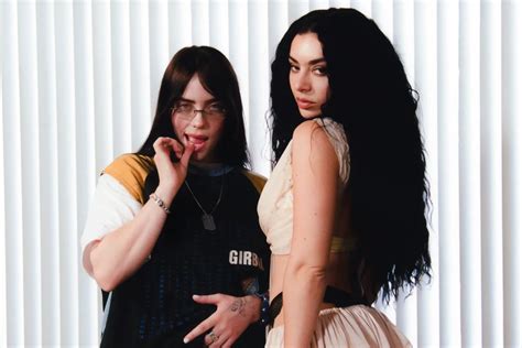 billie eilish nide|See Billie Eilish and Charli XCXs Music Video for NSFW Track。